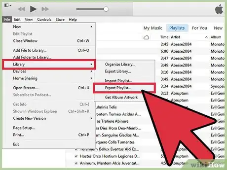 Image titled Export an iTunes Playlist Step 4