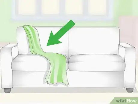Image titled Drape a Throw over a Sofa Step 5