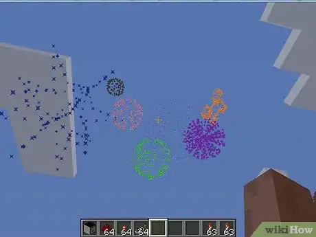 Image titled Make a Firework Show in Minecraft Step 8