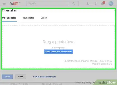 Image titled Make a YouTube Channel Step 5