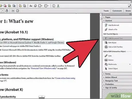 Image titled Edit Text in Adobe Acrobat Step 2