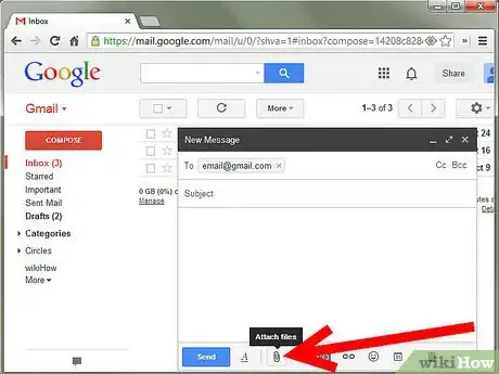 Image titled Email a Document to Yourself Using Gmail Step 6