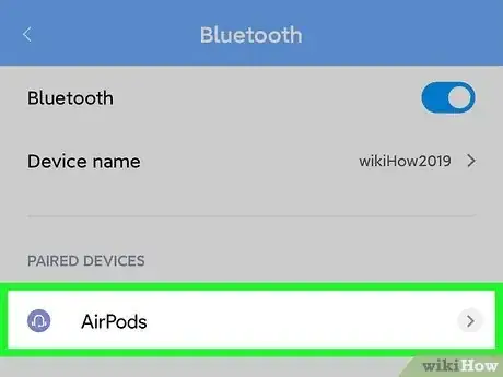 Image titled Connect Airpods Without a Case Step 8