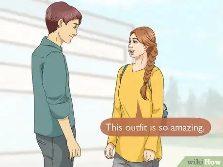 Image titled Compliment a Guy on His Outfit Step 1