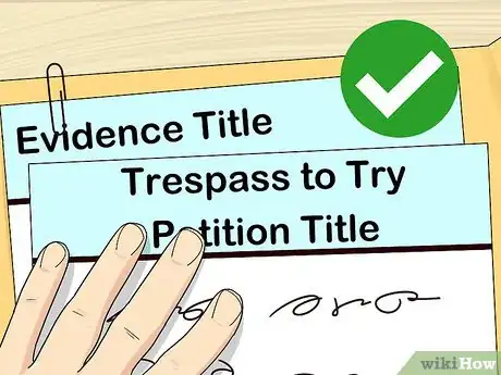 Image titled File Adverse Possession in Texas Step 10