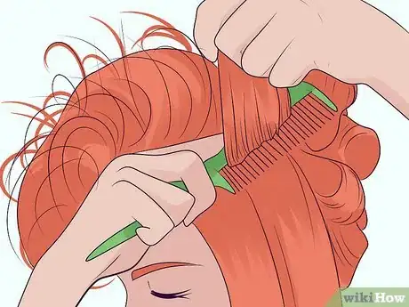 Image titled Do Pin Up Hairstyles for Short Hair Step 18