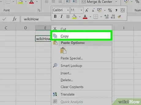 Image titled Add the Same Value to Multiple Cells in Excel Step 2