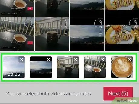 Image titled Make a Slideshow on TikTok Step 4