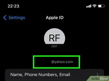 Image titled View Your Apple ID on an iPhone Step 3