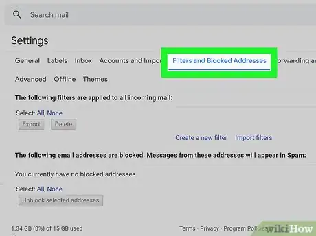 Image titled Delete a Filter in Google Gmail Step 5