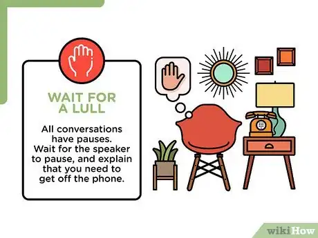 Image titled End a Phone Call With a Talkative Person Step 2