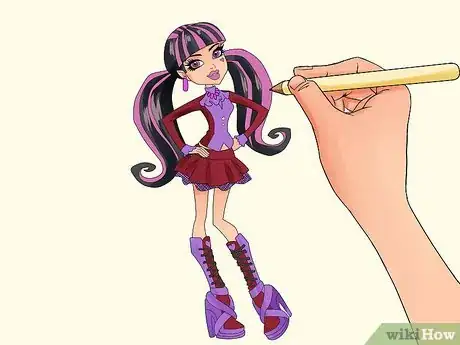 Image titled Draw Monster High Step 11