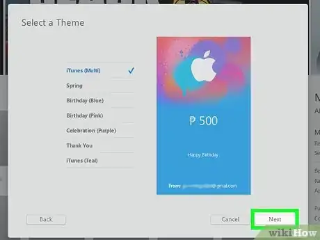 Image titled Buy an iTunes Gift Card Online Step 27