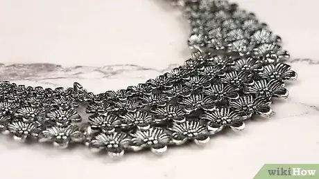 Image titled Clean a Silver Necklace Step 4