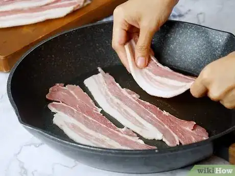 Image titled Fry Bacon Step 2