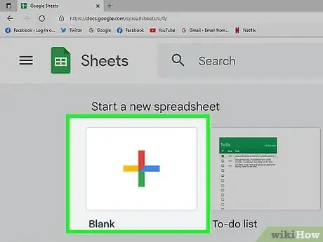 Image titled Use Google Spreadsheets Step 2