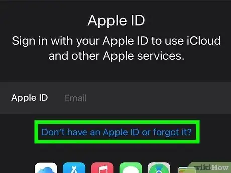 Image titled Create an Apple ID on an iPhone Step 3