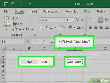 Image titled How Do You Write an if then Formula in Excel Step 3