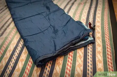 Image titled Fold a Sleeping Bag Step 1