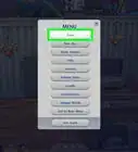 Open the Cheat Window on the Sims