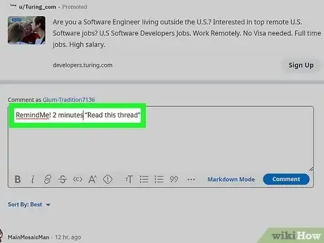 Image titled Use the Remind Me Bot on Reddit Step 4