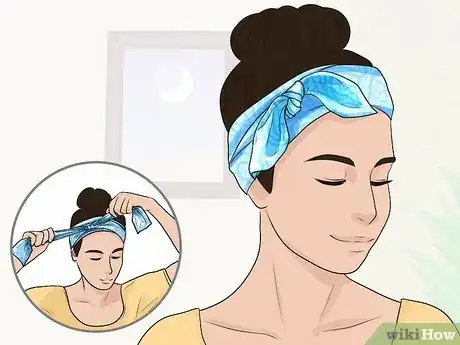 Image titled Tie a Scarf in Your Hair Step 1