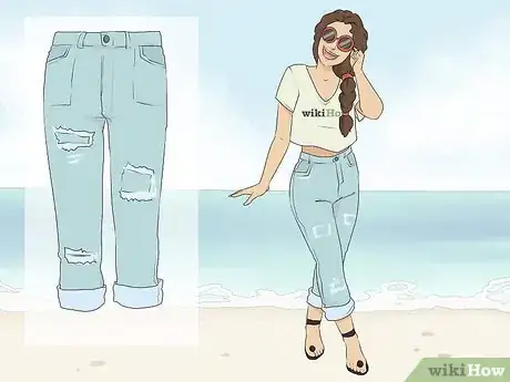 Image titled Wear High Waisted Jeans Step 7