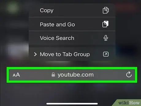 Image titled Copy a URL on the YouTube App on iPhone or iPad Step 10