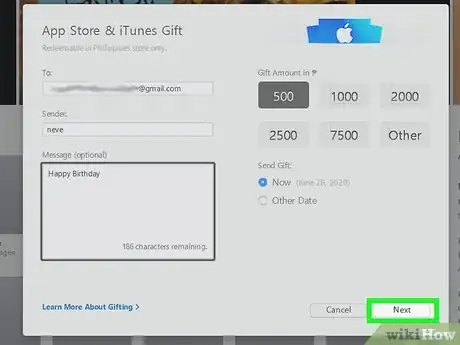 Image titled Buy an iTunes Gift Card Online Step 25