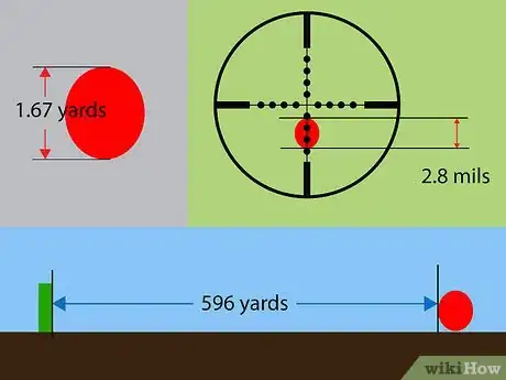 Image titled Calculate Distances With a Mil Dot Rifle Scope Step 6Bullet2