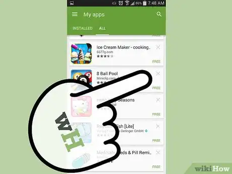 Image titled Remove an Uninstalled App from Your Google Account (Using Your Android Phone) Step 8