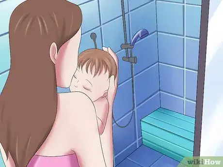 Image titled Give Your Baby a Bath when Traveling Step 5