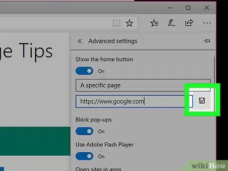Image titled Change Your Homepage in Microsoft Edge Step 7