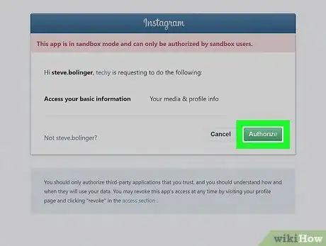 Image titled Get an Access Token on Instagram Step 23