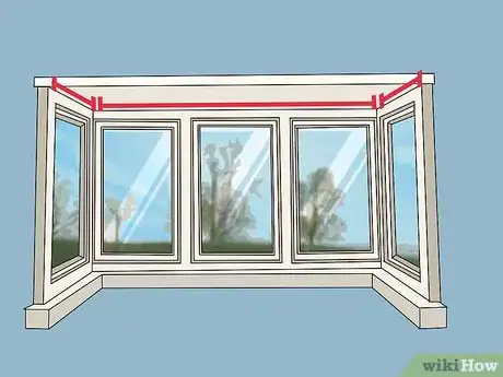 Image titled Fit Roller Blinds in a Bay Window Step 4