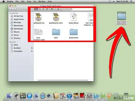 Image titled Move Multiple Files Into a New Folder in Mac Os X Lion Step 5