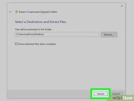 Image titled Open a .Zip File Without Winzip Step 8