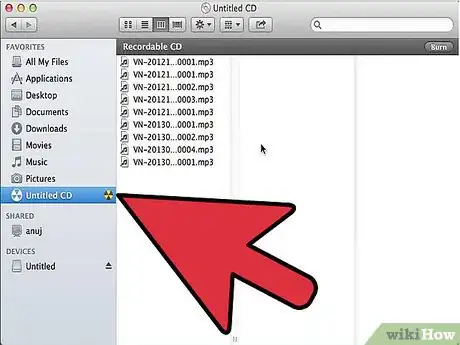 Image titled Burn a CD Using Mac OS X Step 10