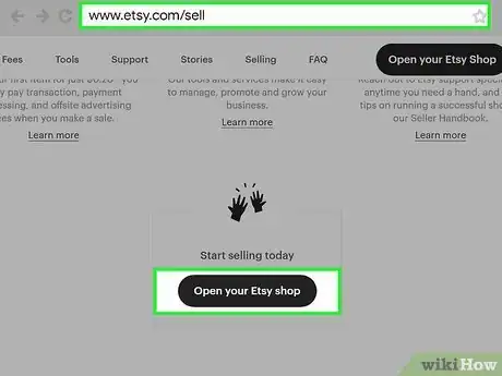 Image titled Open an Etsy Store Step 2