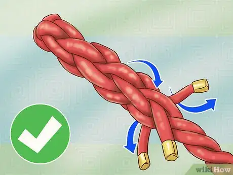 Image titled Back Braid Rope Step 12