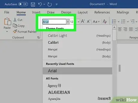 Image titled Changing the Default Font in Word Step 5