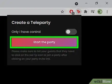 Image titled Use Teleparty Step 6