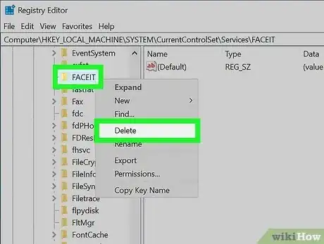 Image titled Uninstall Faceit from Computer Step 8
