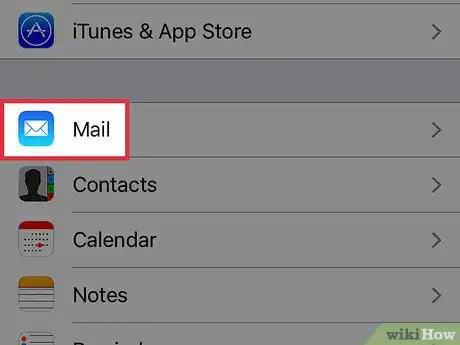 Image titled Add a Signature to iPhone Email Step 2