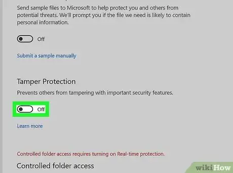 Image titled Turn Off Windows Defender in Windows 10 Step 11