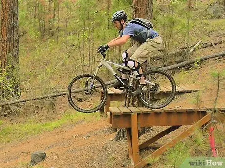 Image titled Ride Off a Drop on a Mountain Bike Step 5