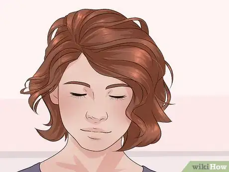 Image titled Style Short Wavy Hair Step 14