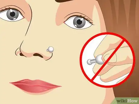 Image titled Clean a Nose Ring Step 9
