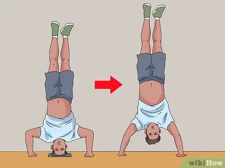 Image titled Work up to a Handstand Push Up Step 11