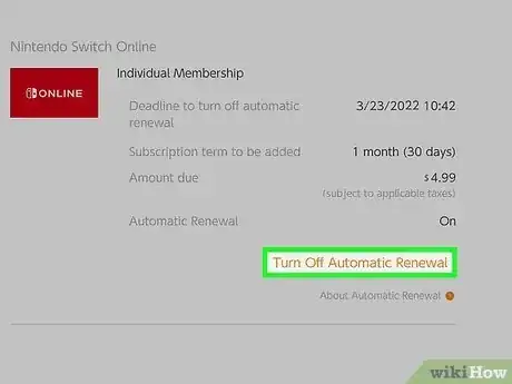 Image titled Cancel Nintendo Online Step 6